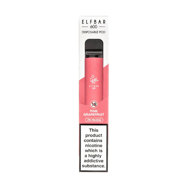 Elf Bar 600 Disposable Vape - Pink Grapefruit