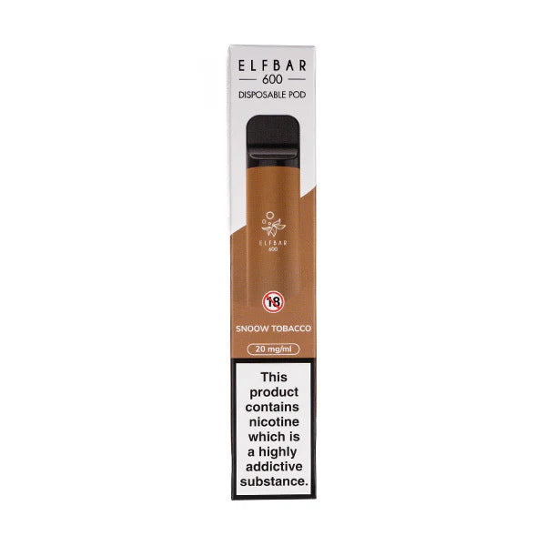 Elf Bar 600 Disposable Vape - Snoow Tobacco