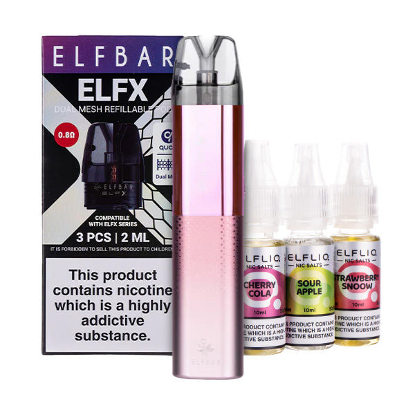 Elf Bar ELFX Pod Kit Bundle