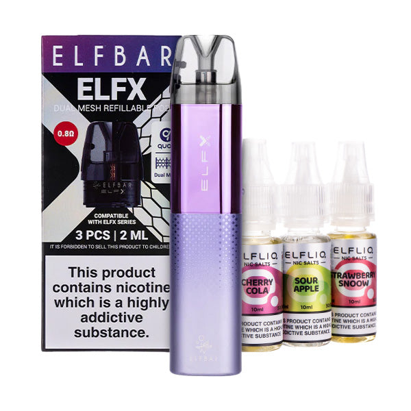 Elf Bar ELFX Pod Kit Bundle