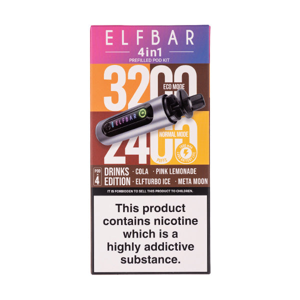 Elf Bar 4 in 1 Prefilled Pod Kit
