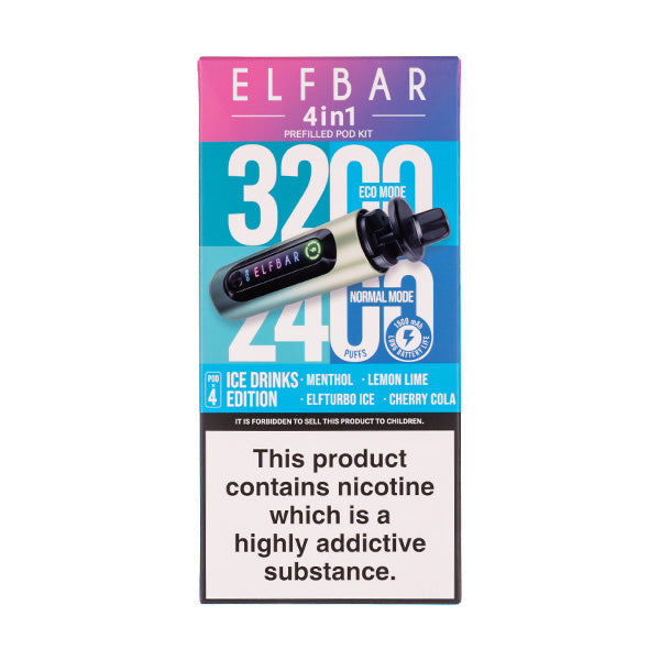 Elf Bar 4 in 1 Prefilled Pod Kit