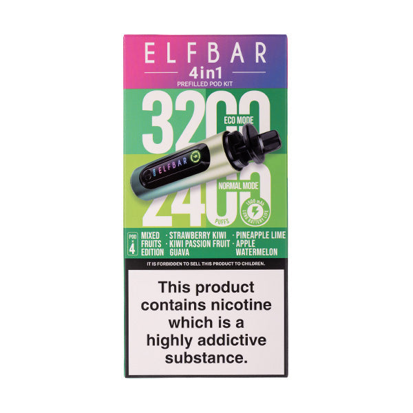 Elf Bar 4 in 1 Prefilled Pod Kit
