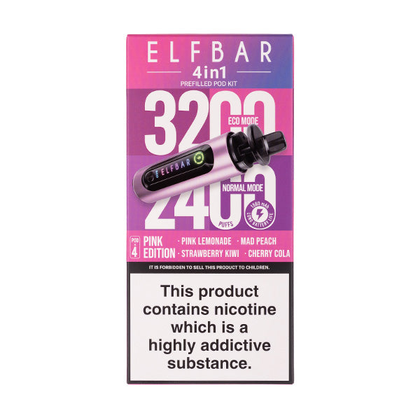 Elf Bar 4 in 1 Prefilled Pod Kit