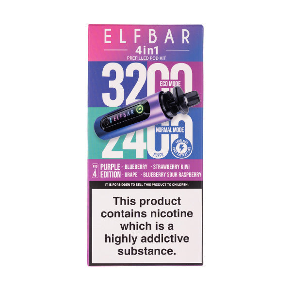 Elf Bar 4 in 1 Prefilled Pod Kit
