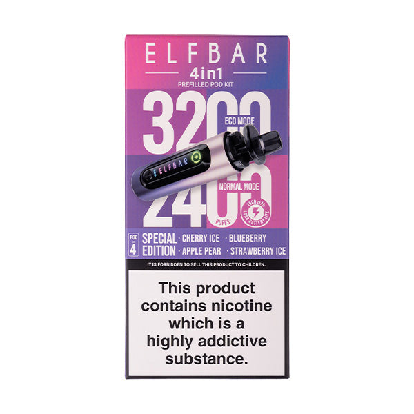 Elf Bar 4 in 1 Prefilled Pod Kit