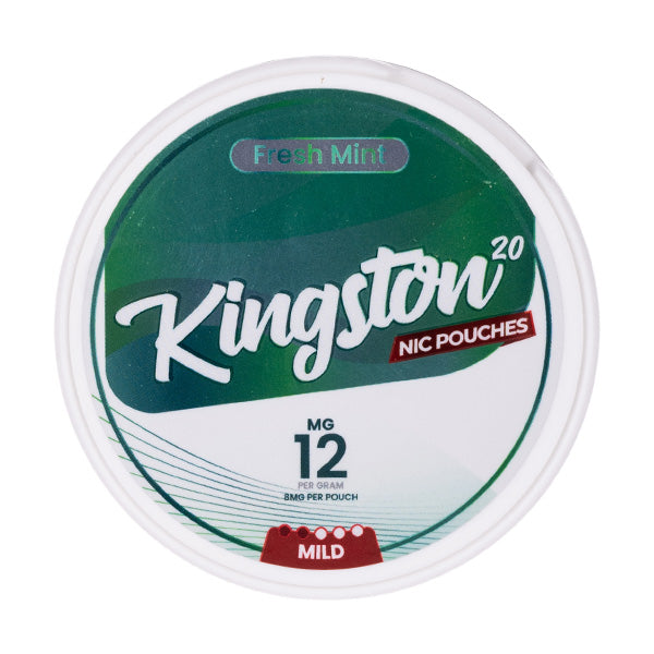 Fresh Mint Nicotine Pouches by Kingston