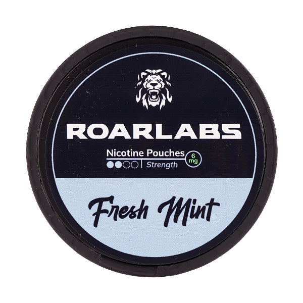Fresh Mint Nicotine Pouches by Roarlabs