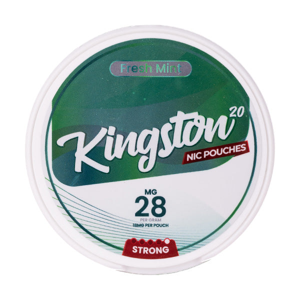 Fresh Mint Nicotine Pouches by Kingston