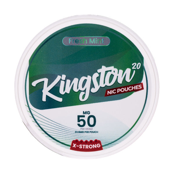 Fresh Mint Nicotine Pouches by Kingston