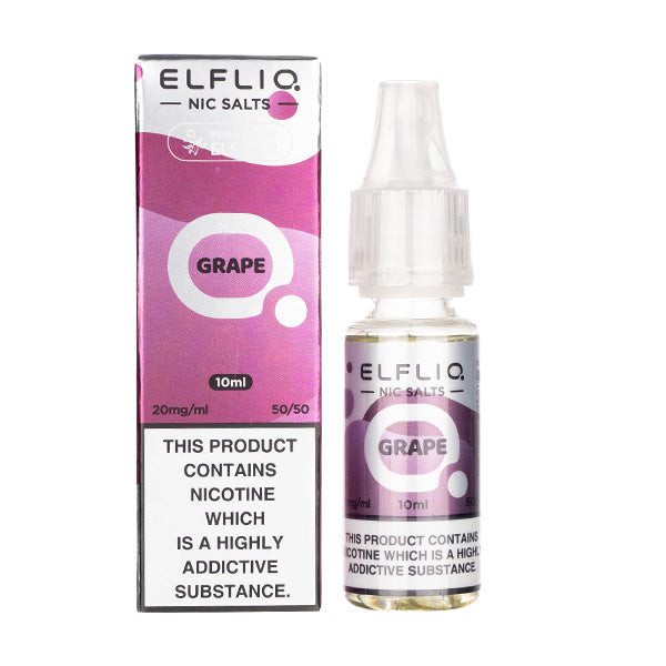 Grape Nic Salt E-Liquid by Elf Bar ELFLIQ