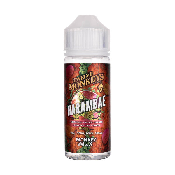 Harambae 100ml Shortfill by Twelve Monkeys