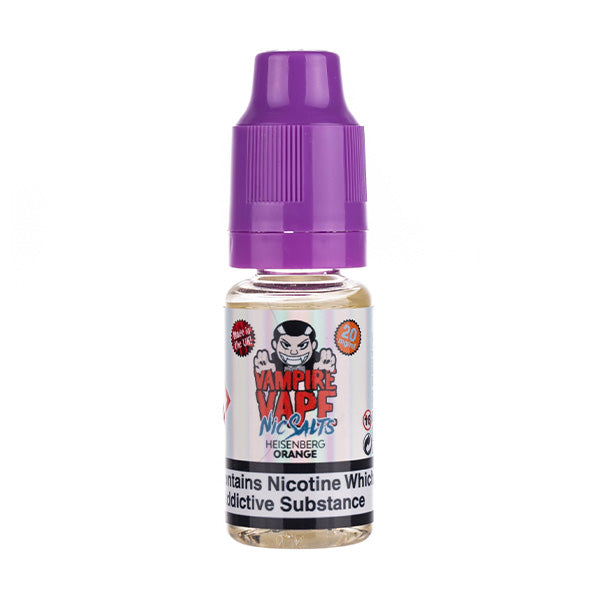 Heisenberg Orange Nic Salt E-Liquid by Vampire Vape