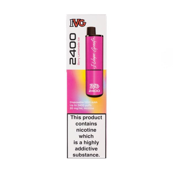 IVG 2400 Disposable Vape Kit Vape City IVG 2400 Disposable Vape Kit Vape City