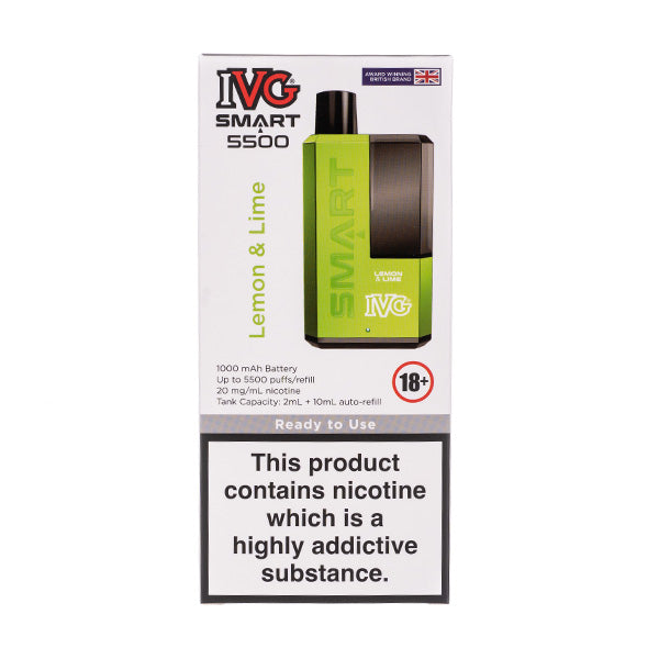 IVG Smart 5500 Disposable Vape Vape City IVG Smart 5500 Disposable Vape Vape City