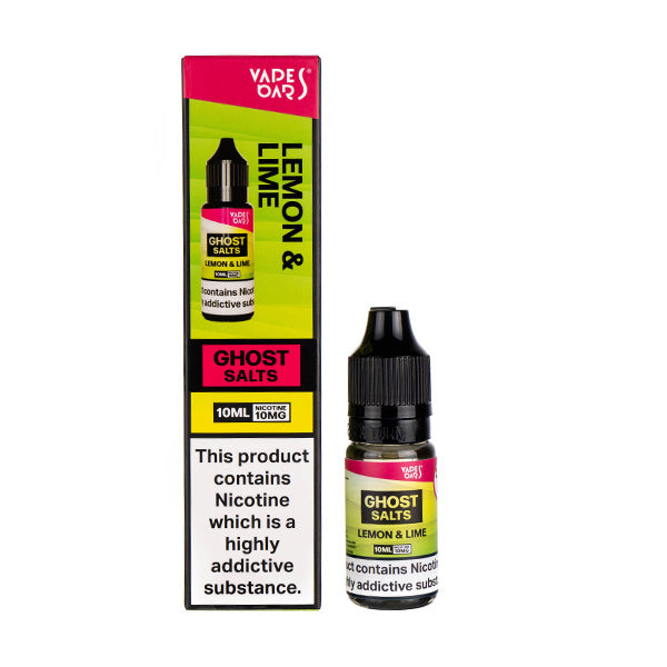 Lemon & Lime Ghost Nic Salt E-Liquid by Vapes Bars