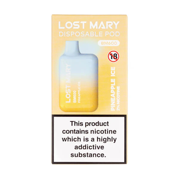 Lost Mary BM600 Disposable Vape - Pineapple Ice