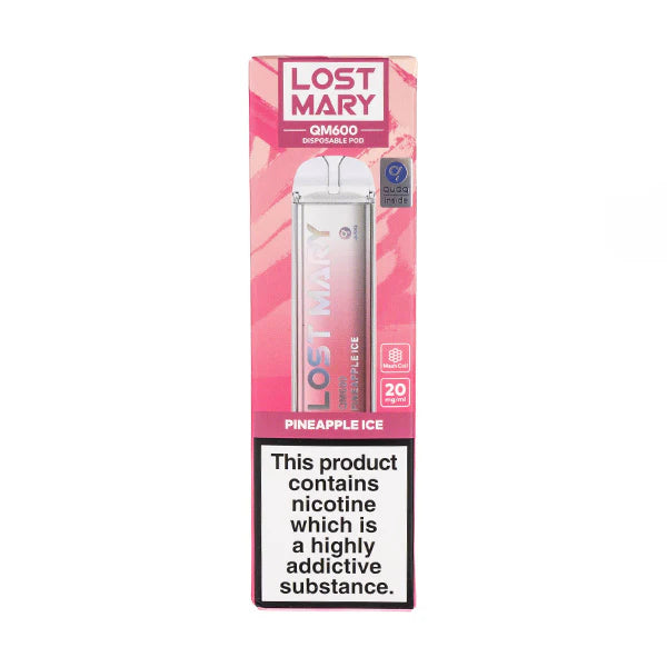 Lost Mary QM600 Disposable Vape - Pineapple Ice