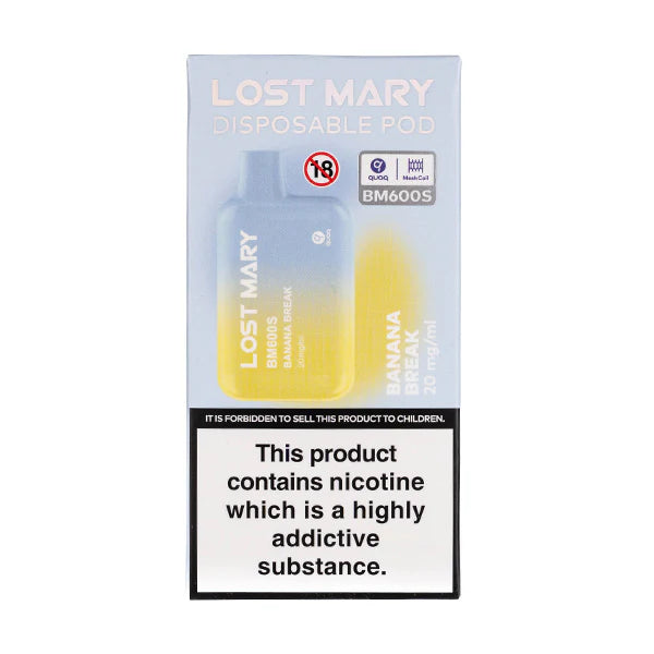 Lost Mary BM600S Disposable Vape - Banana Break