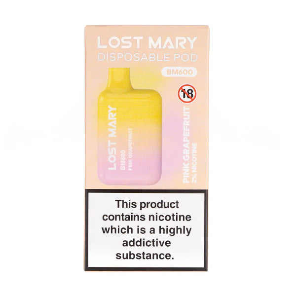 Lost Mary BM600 Disposable Vape - Pink Grapefruit
