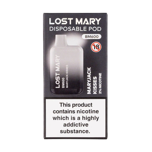 Lost Mary BM600 Disposable Vape - Maryjack Kisses