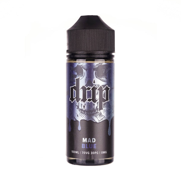 Mad Blue 100ml Shortfill E-Liquid by Drip