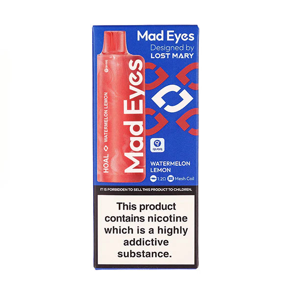 Mad Eyes HOAL Disposable Vape - Watermelon Lemon