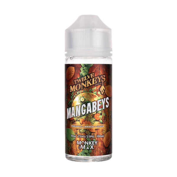 Mangabeys 100ml Shortfill by Twelve Monkeys