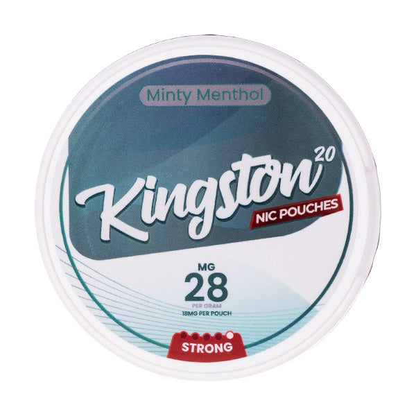 Minty Menthol Nicotine Pouches by Kingston