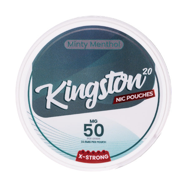 Minty Menthol Nicotine Pouches by Kingston