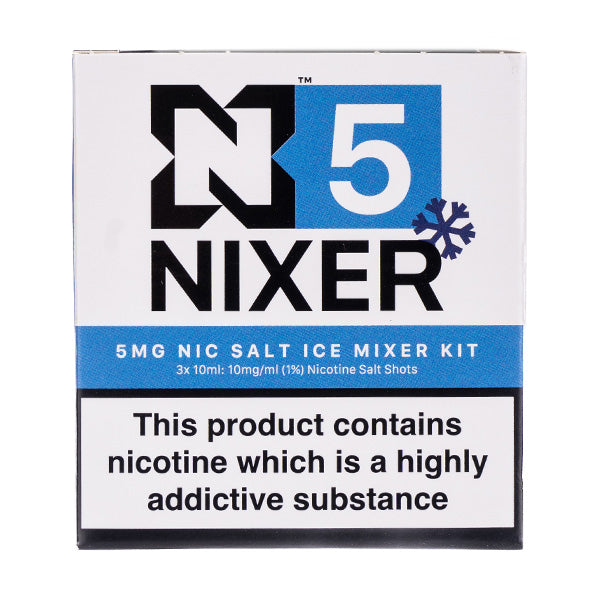 50VG/50PG Nicotine Salt Shot Mixer Kit (3x10ml) by Nixer