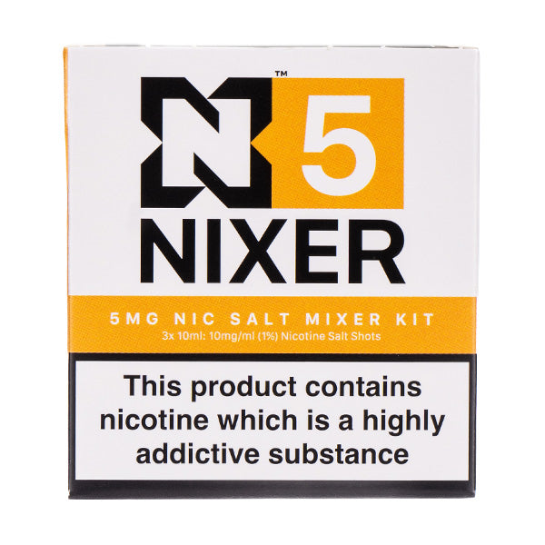 50VG/50PG Nicotine Salt Shot Mixer Kit (3x10ml) by Nixer