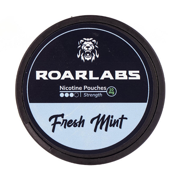 Fresh Mint Nicotine Pouches by Roarlabs