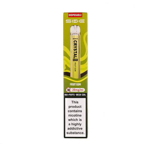 SKE Crystal Bar Disposable Vape - Fruit Gum