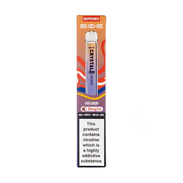 SKE Crystal Bar Disposable Vape - Fire Brew