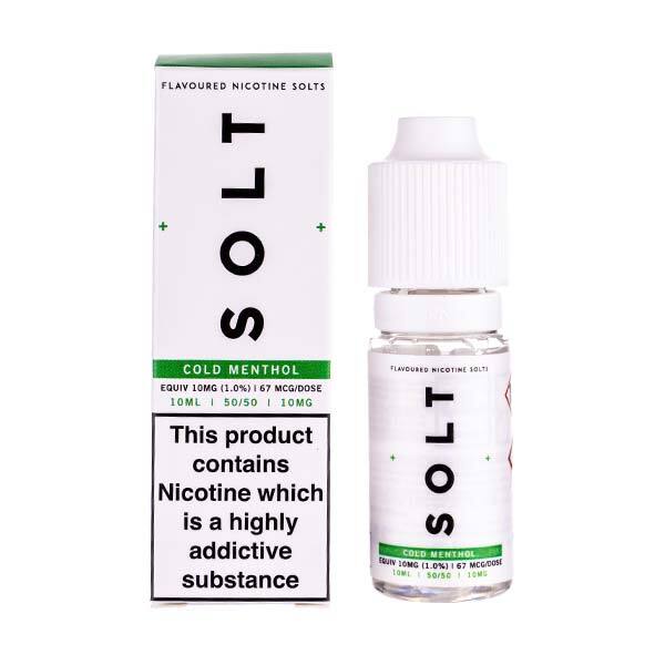 Cold Menthol Nic Salt E-Liquid by SOLT