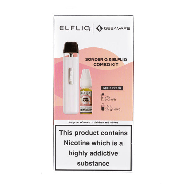 Geek Vape Sonder Q Pod Kit and 10ml ELFLIQ