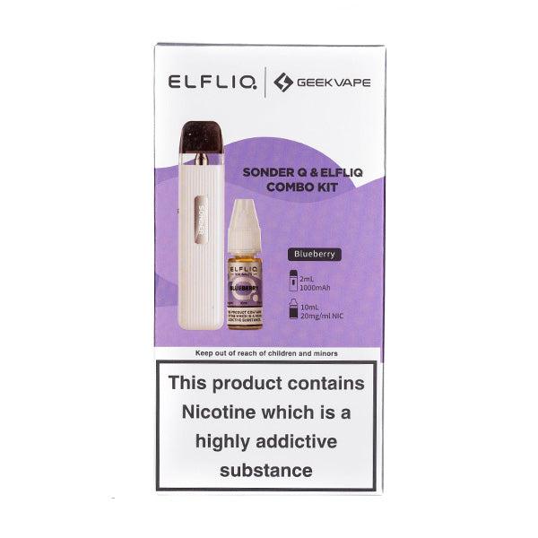 Geek Vape Sonder Q Pod Kit and 10ml ELFLIQ