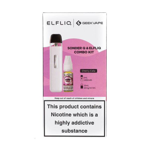 Geek Vape Sonder Q Pod Kit and 10ml ELFLIQ