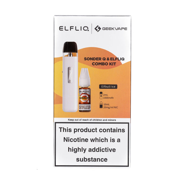 Geek Vape Sonder Q Pod Kit and 10ml ELFLIQ
