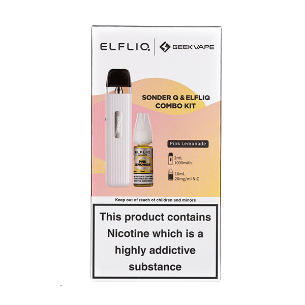 Geek Vape Sonder Q Pod Kit and 10ml ELFLIQ