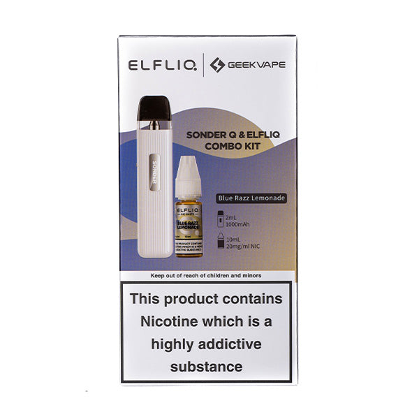 Geek Vape Sonder Q Pod Kit and 10ml ELFLIQ