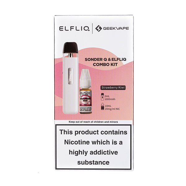 Geek Vape Sonder Q Pod Kit and 10ml ELFLIQ