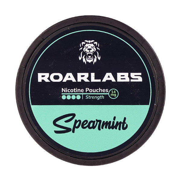 Spearmint Nicotine Pouches by Roarlabs
