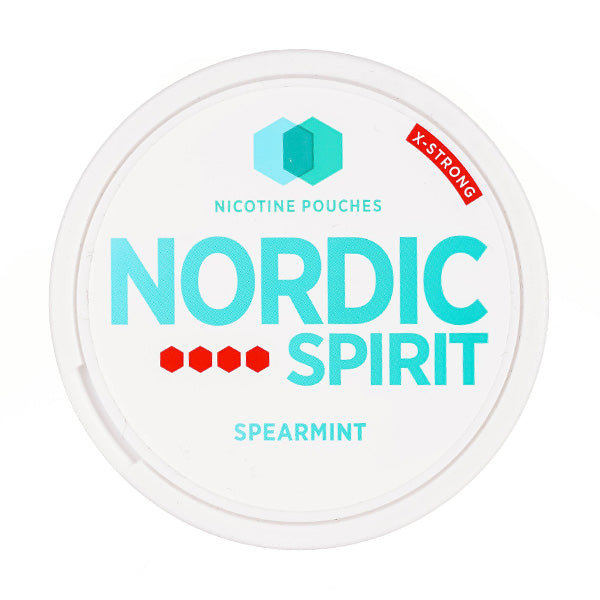 Spearmint Standard Nicotine Pouches by Nordic Spirit