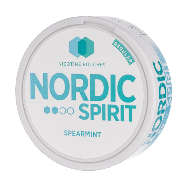 Spearmint Standard Nicotine Pouches by Nordic Spirit
