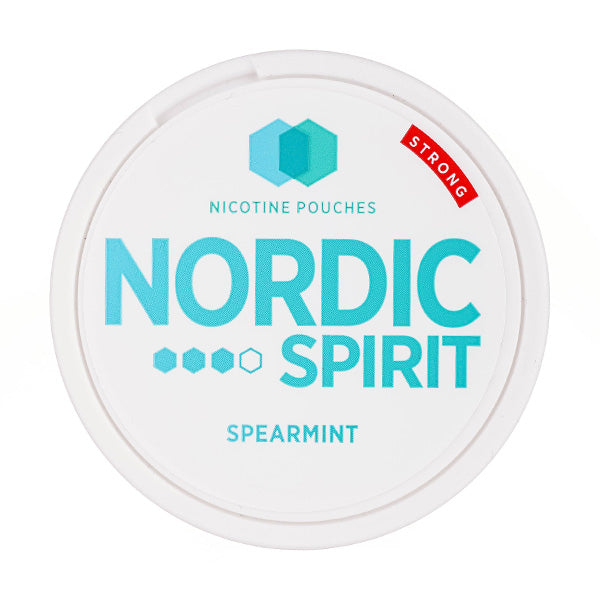 Spearmint Standard Nicotine Pouches by Nordic Spirit