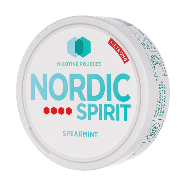Spearmint Standard Nicotine Pouches by Nordic Spirit