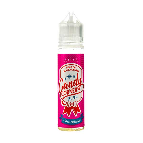 Strawberry Milkshake 50ml Shortfill E-Liquid by Candy Corner