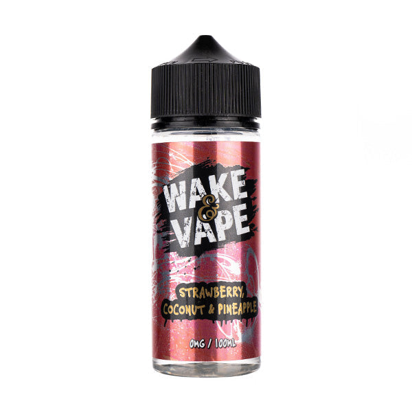 Strawberry Coconut Pineapple 100ml Shortfill E-Liquid by Wake & Vape